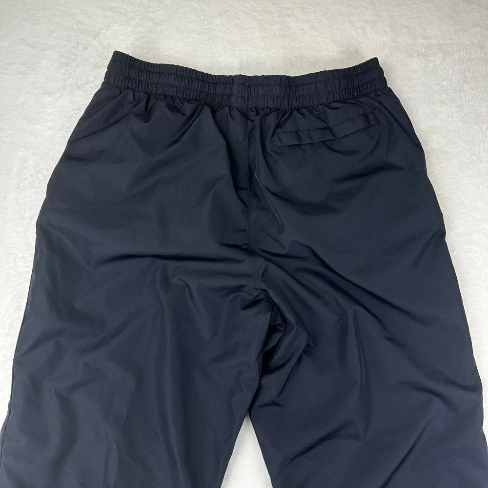 Tek‎ Gear Track Pants Mens Large Regular L Black Athletic Windbreaker